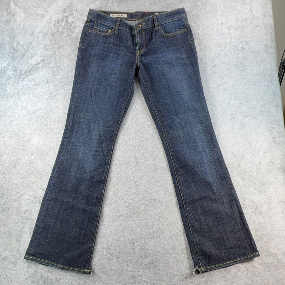 X2 Slim W10 Women's Jeans 10 32x32 Blue Bootcut Stretch Low Rise Denim
